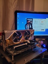 Bellissima scheda grafica Gainward Nvidia Geforce GTX580 PC gaming gfx amd