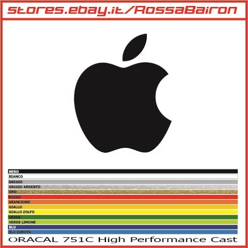 Adesivo compatibile apple - 1,