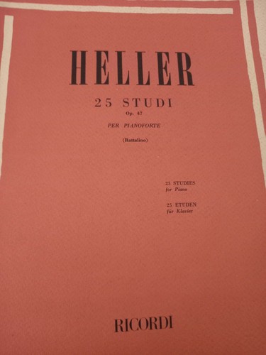 Studi per pianoforte 47 - 25,