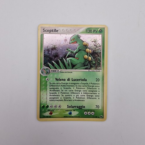 Sceptile holo rubino e - sceptile, ex