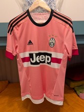 MAGLIA JUVENTUS 2015 2016 AWAY PINK ROSA ADIDAS NUOVA CARTELLINO S DRAKE S12846