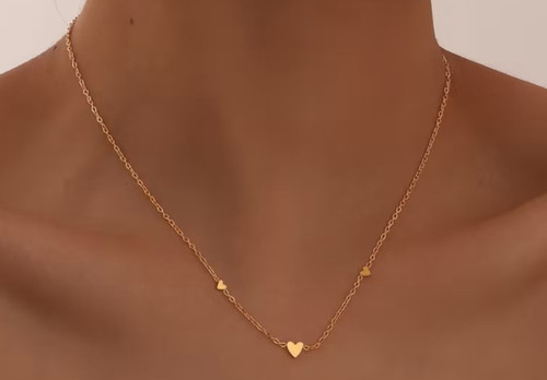 Girocollo con ciondolo cuore