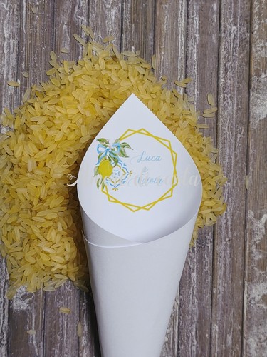 100 coni porta riso confetti