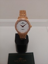 Orologio Mondia Donna Nuovo Al Quartz
