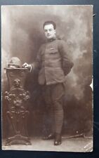 FOTO CART.MILIT. GRANDE GUERRA MONDIALE WWI DIVISA ARTIGLIERIA A CAVALLO