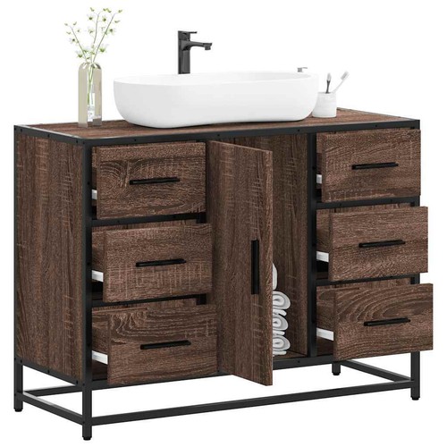 Mobile lavabo bagno rovere - mobile,