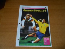 scheda CALCIO PASSIONE-coppa del mondo1994-GERMANIA-BRASILE 2-1