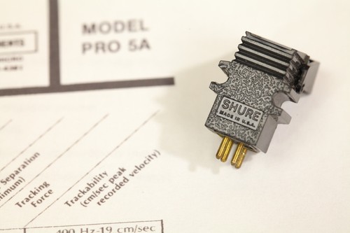 Cartuccia phono shure pro - pro, 5a
