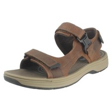 Uomo Clarks pelle Regolabile Cinghie Estate Sandali Casual " Saltway Edge "