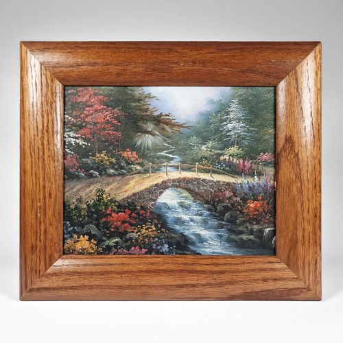 Quadro tela ponte - su, pietra
