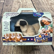 Vintage Hasbro FurReal Friends NewBorn Puppy PUG cane Tiger Electronics (2003) NUOVO