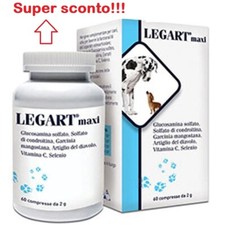 Legart maxi per cane 60 compresse da 2gr per protezione articolazioni cani