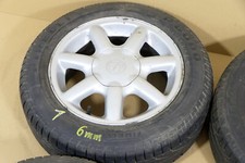 1x Polo Golf 3 Originale Cerchi Alluminio 6jx14 ET45 1H0601025R/S58 Cerchio