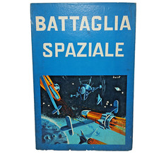 BATTAGLIA SPAZIALE Gioco in Scatola Vintage COMPLETO ITALIANO Fondo di Magazzino