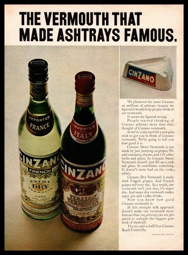 Pubblicità posacenere vintage - pubblicità,