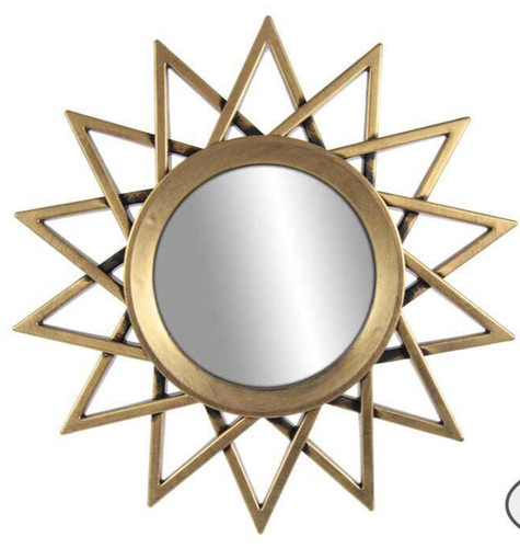 Specchio stella oro anticato - stella,