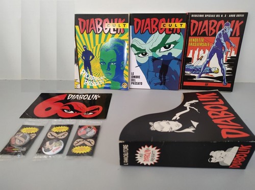 Diabolik albi cult gadget pins - cult,