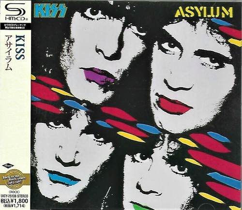 Kiss asylum japan shm mint - asylum, cd