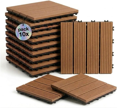 Piastrelle esterno wpc - da,