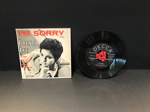 Brenda lee sorry - lee, sorry"