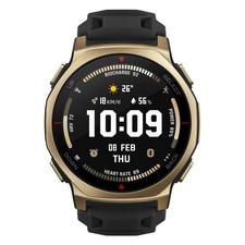 Amazfit Smartwatch ( AMOLED ) ADVENTURE SERIES T Rex 3 Pro Black Gold 44 mm