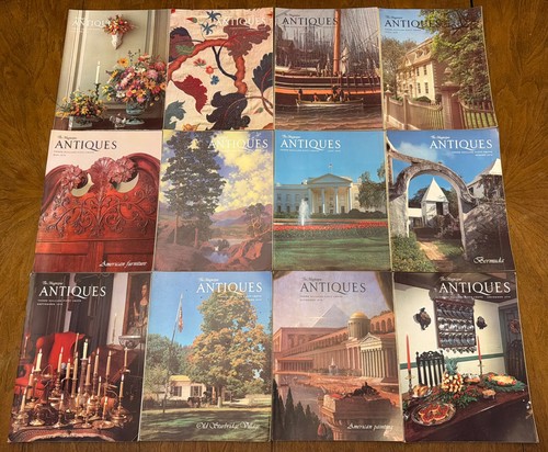 The magazine antiques - antiques,