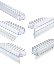 Guarnizioni box doccia Per Attaccare Porta IN Vetro Ricambio 8-12 MM Labbro