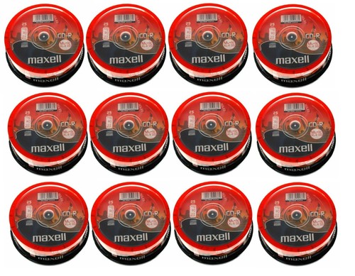 300 dischi maxell r 80 - dischi,