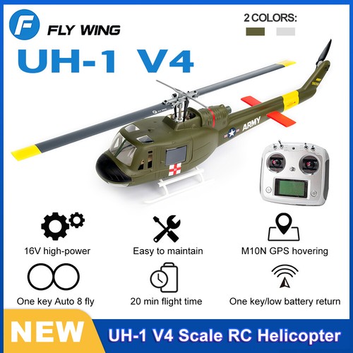 Fly wing uh1 10ch - 10ch, gps