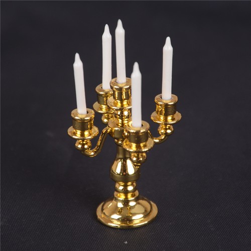 Candelabro oro miniatura - , scala