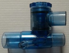 VALVOLA "De Waters" POP-OFF 3 VIE in Makrolon Circuito Anestesia Veterinaria 