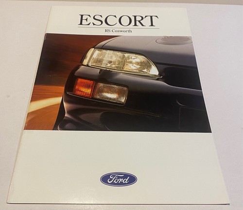 Brochure ford escort - brochure,