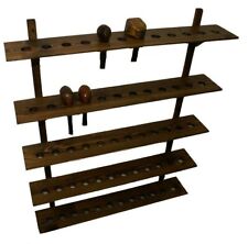 Portapipe in legno a scaffale