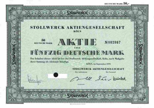 Stollwerck colonia 1976 - colonia,