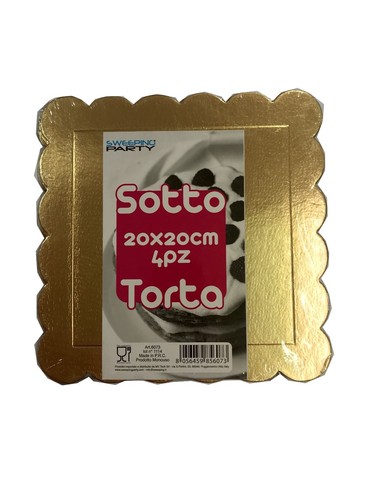 Vassoio sotto torta - vassoio, quadrato