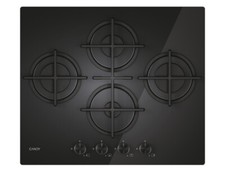 Piano Cottura 4 Fuochi a Gas 60 cm colore Nero Moderna CVG6DTB Candy