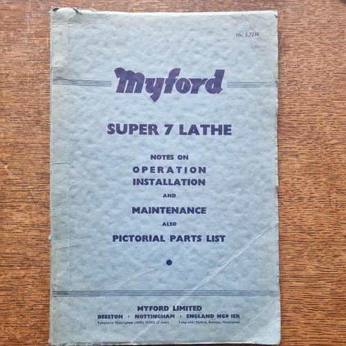 Tornio myford super - tornio, 7
