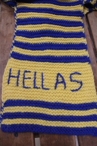 Sciarpa scarf calcio hellas - sciarpa,