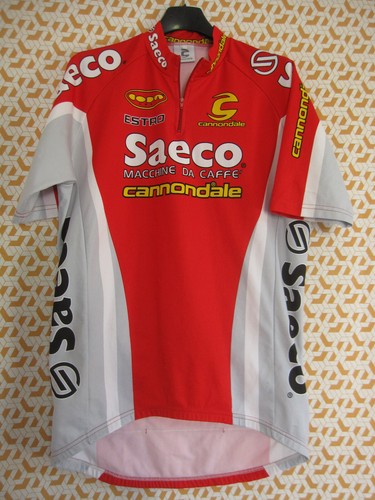 Maillot cycliste saeco caffe - cycliste,