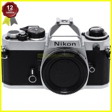 Nikon FE Argento fotocamera reflex a pellicola, macchina fotografica.