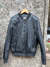 Giubbotto bomber nero in