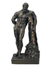 Farnese Ercole Eracle marmo fuso greco bronzo scultura colore museo copia