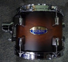 Pearl Decade Maple 10" x 7" montaggio su rack Tom Brown Burst nuova unità demo