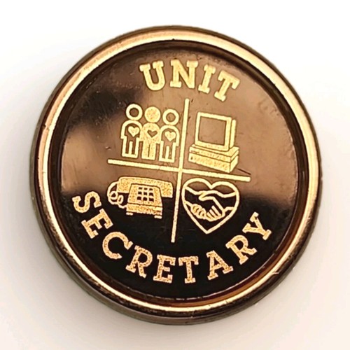 Spilla segretaria unità - segretaria,