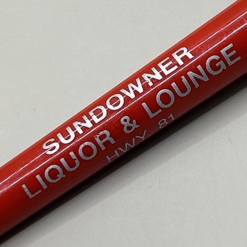 Vtg ballpoint pen - pen, sundowner
