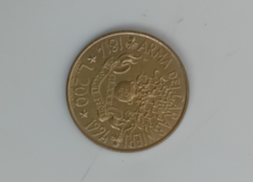 Moneta lire 200 arma - 200,