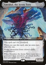 MTG EMRAKUL, THE AEONS TORN FOIL EXC - EMRAKUL, STRAZIO ETERNO - UMA BOX TOPPER