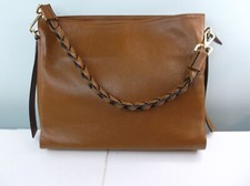 Borsa donna vera pelle marrone