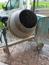 Betoniera Elettrica Usata con Vasca di Acciaio