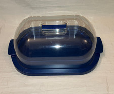 FORMAGGIERA VASSOIO PLASTICA COPERCHIO RACCOLTA PUNTI PHILADELPHIA KRAFT VINTAGE